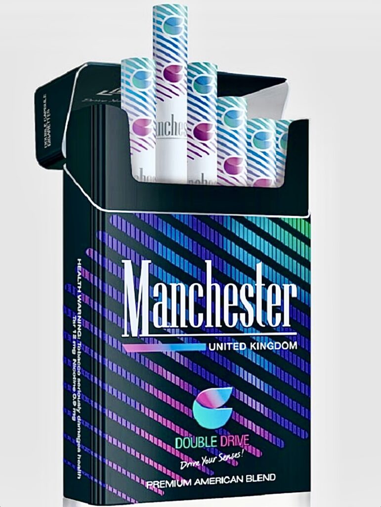 Manchester Double Drive （pack） — Manchester cigarette packet for sale in Australia