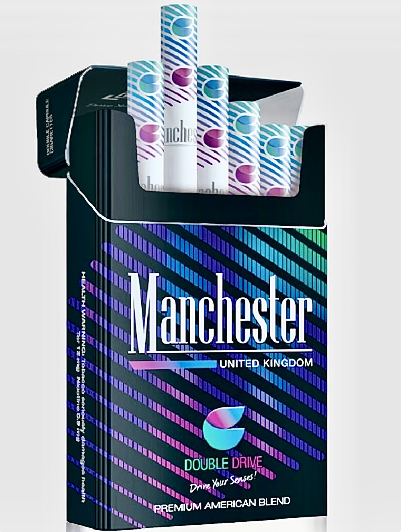 Manchester Double Drive (pack) — Manchester cigarette packet for sale in Australia