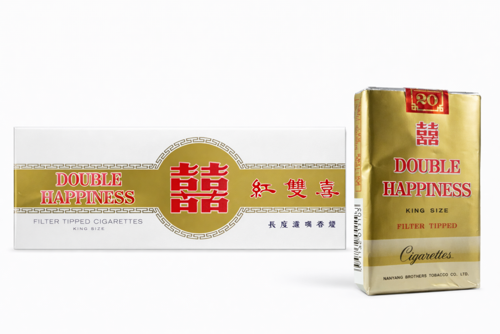 Double Happiness Cigarette Soft (carton) — Double Happiness cigarette carton for sale in Australia