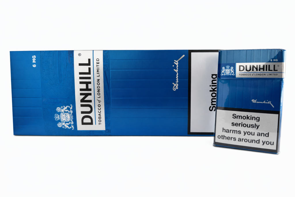 Dunhill Original Blue (carton) — Dunhill cigarettes carton for sale in Australia
