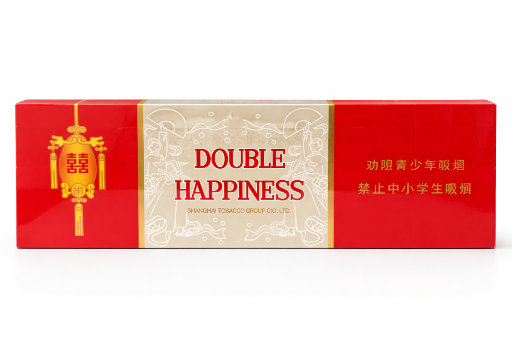 Double Happiness Red (carton) — Double Happiness cigarette carton for sale in Australia
